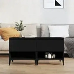 Vidaxl - Beistelltische 2 Stk. Schwarz 50x46x50 Cm Holzwerkstoff