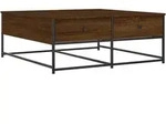 Vidaxl - Couchtisch Braun Eichen-optik 100x99x40 Cm Holzwerkstoff