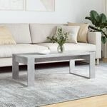 Couchtisch Betongrau 102x50x35 Cm Holzwerkstoff Vidaxl