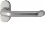 Edi - Feuerschutzdr&uuml;ckerlochteil 1300/2133 Alu.f12 Gekr.4-kt.9mm - 1300/2133/12