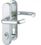 Hoppe - Ht-si-drg, Langschild, Paris 138/3332za/3310, Pz Gelocht, E92, Aluminium