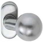 Edi - Profilt&uuml;r-knopf 2033/4020 Material Aluminium F12 Fest