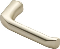 T&uuml;rdr&uuml;ckerlochteil London 113h Aluminium F2 / Neusilberfarbig Vierkant 10 Mm Din