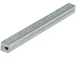 Fp - Vierkantstift Profilstift Vierkant 8 X 100 Mm Eisen Verzinkt 2-teilig