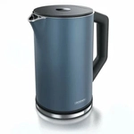 Wasserkocher 1,5 L 2200 W, Edelstahl, Doppelwand, Temperaturwahl 40 - 100&deg;c Mit