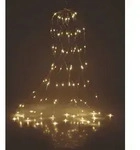Draht Lichterkette Warm Wei&szlig; - 300 Cm / 300 Led - Deko Weihnachts Leuchtdraht F&uuml;r