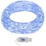 Led-lichterdraht 40 M 400 Led Blau 8 Funktionen Vidaxl