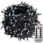 Lichterkette Au&szlig;en 200x 400x 600x Led Mit Fernbedienung Timer 8 Leuchtmodi Dimmbar