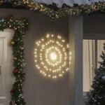 Weihnachtsbeleuchtungen Feuerwerk 4 Stk. 140 Leds Warmwei&szlig; 17cm Vidaxl