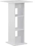 Bartisch Wei&szlig; 60x60x110 Cm - Vidaxl