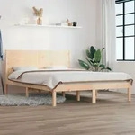 Massivholzbett Ohne Matratze 160x200 Cm Kiefernholz Vidaxl