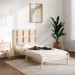 Massivholzbett Ohne Matratze 90x200 Kiefernholz Vidaxl