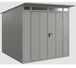 H&ouml;rmann Ecostar Metall-ger&auml;tehaus Elegant Mit Pultdach Typ 2, 248 X 283 Cm,
