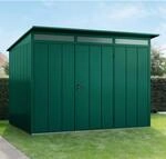 H&ouml;rmann Ecostar Metall-ger&auml;tehaus Elegant Mit Pultdach Typ 3, 313 X 283 Cm,