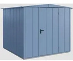 H&ouml;rmann Ecostar Metall-ger&auml;tehaus Elegant Mit Satteldach Typ 2, 259 X 248 Cm,