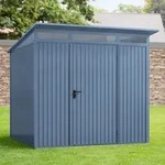 H&ouml;rmann Ecostar Metall-ger&auml;tehaus Trend Mit Pultdach Typ 2, 248 X 283 Cm,