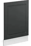 Frontblende R-line, Anthrazit Landhaus, 45 Cm Ohne Arbeitsplatte Vicco