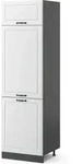 Vicco - K&uuml;hlumbauschrank R-line, Wei&szlig; Landhaus, 60 Cm