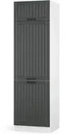 Vicco - K&uuml;chenschr&auml;nke Fame-line, Anthrazit Landhaus, 60 Cm
