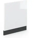 Frontblende Fame-line, Wei&szlig; Hochglanz, 60 Cm Ohne Arbeitsplatte Vicco