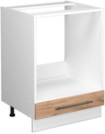 Vicco - Herdumbauschrank Fame-line, Goldkraft Eiche, 60 Cm Ohne Arbeitsplatte