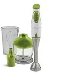 Esperanza - Ekm003g Pesto - Stabmixer (450 W, Metall), Farbe Wei&szlig;, Gr&uuml;n