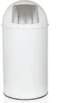 Abfallsammler / M&uuml;lleimer Push 50l Satin Weiss Hjh Office