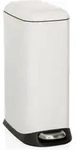 Abfallsammler / M&uuml;lleimer Clean Slim 20l Stahl Wei&szlig; Hjh Office