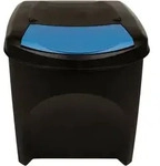 Vidaxl Stackable Garbage Bin Boxes 4 Pcs Anthracite 100 L Polypropylene