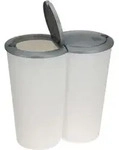 Storage Solutions - Duo Abfalleimer 2x25l M&uuml;lltrenner -y54980880-koopman