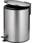 Poubelle 5 L Inox Mat - Mats - Kela