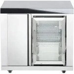 Allgrill Top-line Modulare Outdoork&uuml;che Edelstahl Modul 6 Schrank/k&uuml;hlschrank...