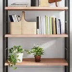 Vidaxl - Wandregal Hellbraun 100x40x(2-4) Cm Massivholz Eiche Behandelt