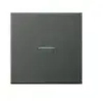 Jung Enet Taster Standard 1fach, Mit Lichtleiter, Aluminium Lackiert, Serie Ls,