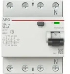 Leistungsschalter Aeg Fn425 A30 25a 30ma 4 Polig