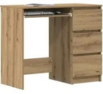 Schreibtisch Artisan-eiche 90x45x76 Cm Holzwerkstoff - Vidaxl