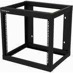 Startech.com 9he-wandgeh&auml;use - 4 Pfosten - Offen - 18 Zoll Tief - Stahl - Schwarz -