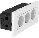 Obo 3-f.steckd.mod.45 84x185x59mm (sde-rw D0rw3)