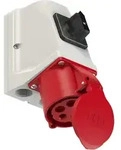 Pce Cee-wandsteckdose Schalter, 5-polig, 32 A, 400 V, Ip44