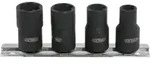 3/8' Spiral-profil-stecknuss-satz, 4-tlg, 8-13mm