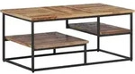 Vidaxl - Couchtisch 90x50x39 Cm Recyceltes Massivholz Teak