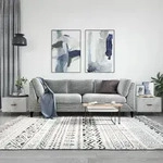 Vidaxl - Couchtische 2 Stk. Betongrau 50x50x40 Cm Holzwerkstoff