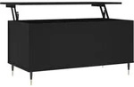 Couchtisch Schwarz 90x44,5x45 Cm Holzwerkstoff - Vidaxl