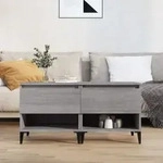 Vidaxl - Beistelltische 2 Stk. Grau Sonoma 50x46x50 Cm Holzwerkstoff