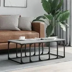 Couchtisch Grau Sonoma 100x50x35,5 Cm Holzwerkstoff Vidaxl