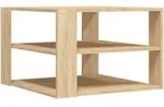 Couchtisch Sonoma-eiche 59,5x59,5x40 Cm Holzwerkstoff Vidaxl