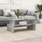 Couchtisch Betongrau 90x55x42,5 Cm Holzwerkstoff Vidaxl