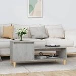 Couchtisch Betongrau 100x50x45 Cm Holzwerkstoff Vidaxl