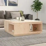 Couchtisch 100x101x40,5 Cm Massivholz Kiefer - Vidaxl