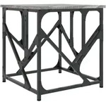 Couchtisch Grau Sonoma 45x45x47,5 Cm Holzwerkstoff Vidaxl